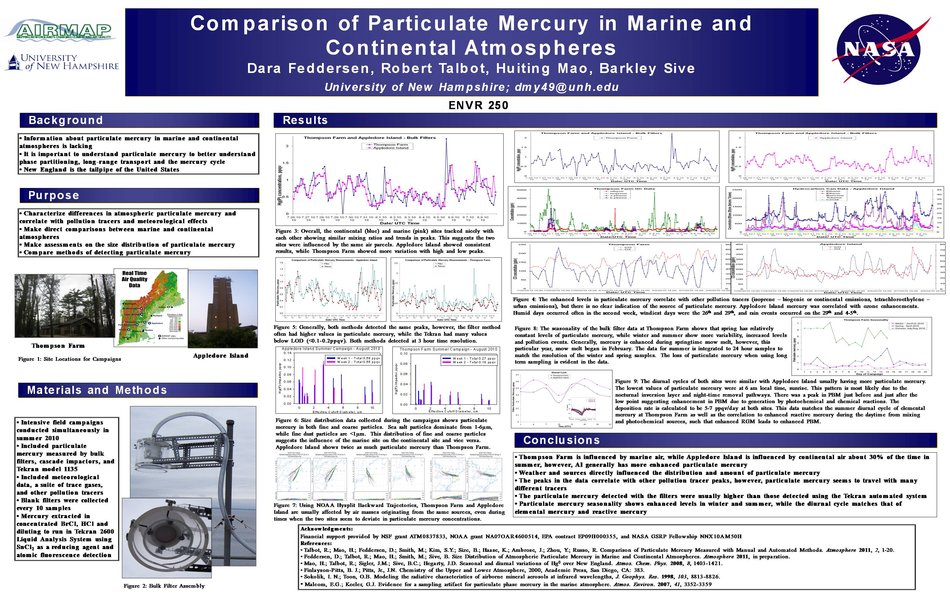 Comparison Of Particulate Mercury In Marine And Continental Atmospheres by dmy49